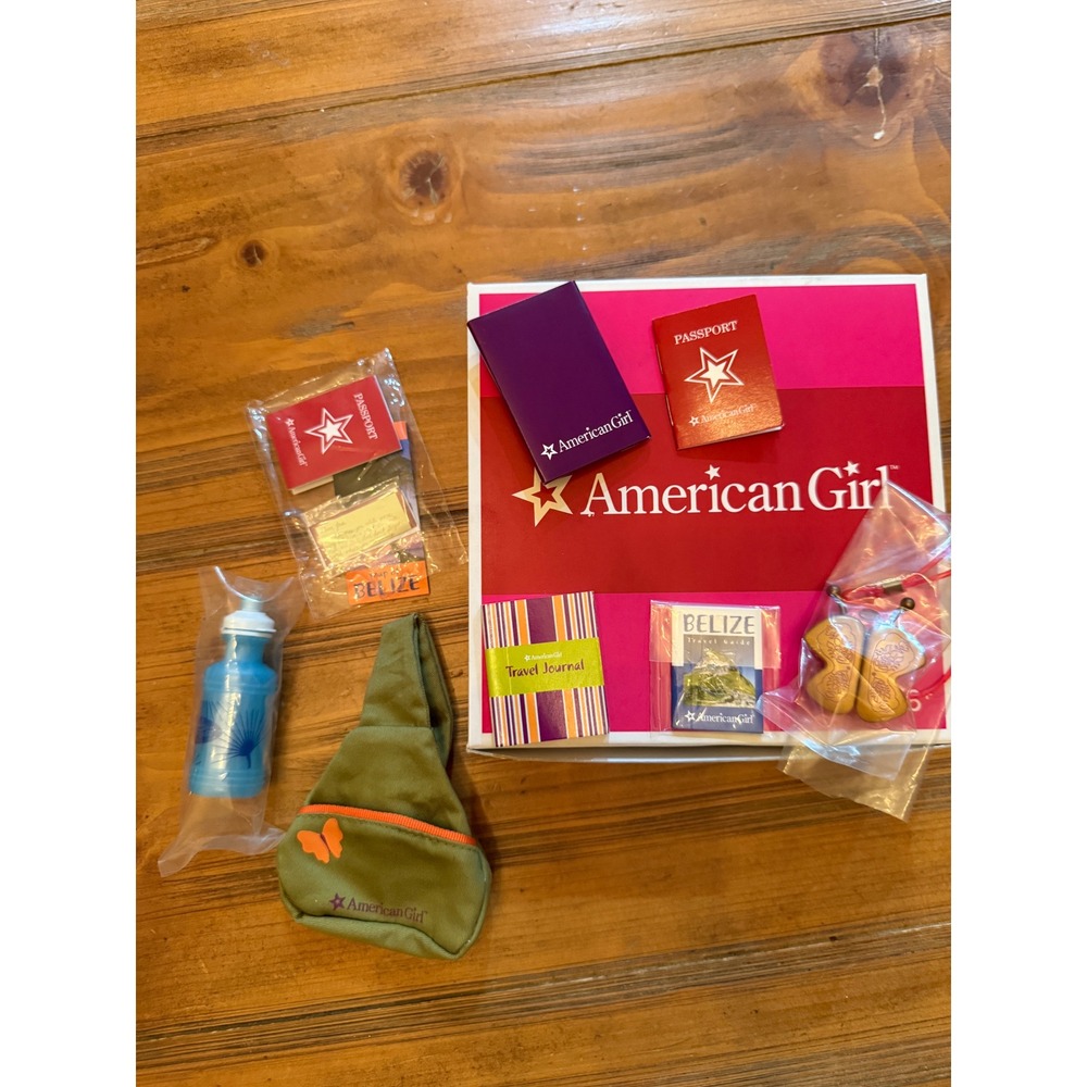 American Girl Jess Travel Accessories Set Girl of the Year 2006